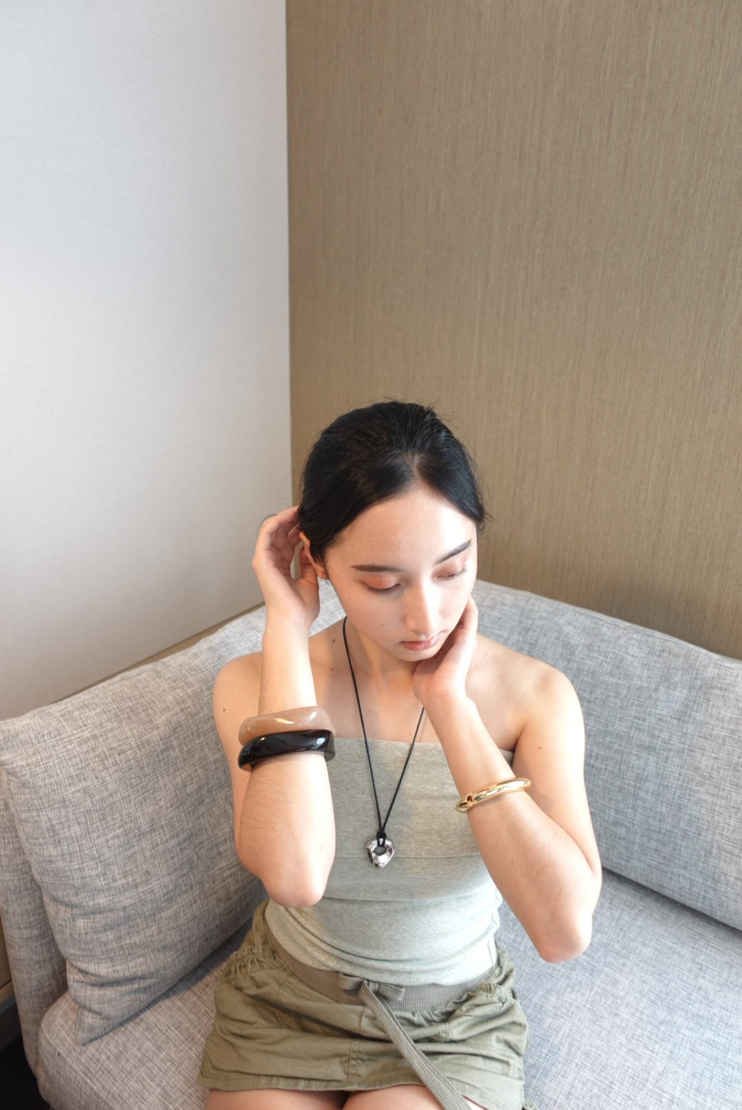 Elodie Bangle - Beige 夏日新品