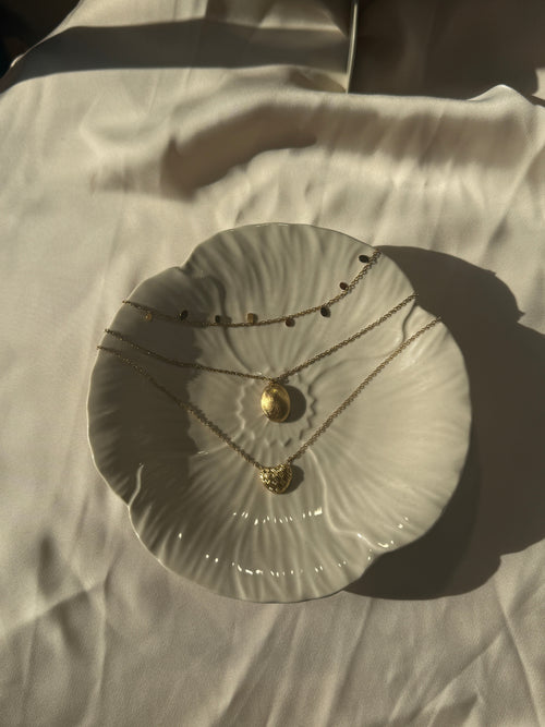 Beaded Heart Necklace