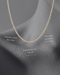Paris Open Tennis Necklace